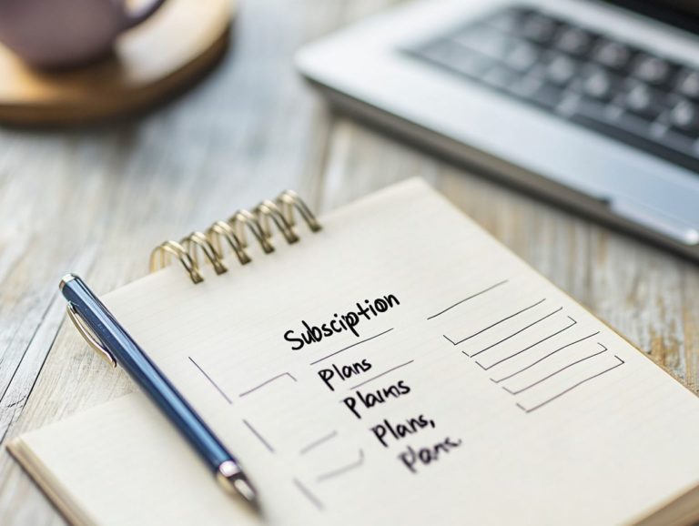 5 Key Considerations for Subscription Plan Comparison