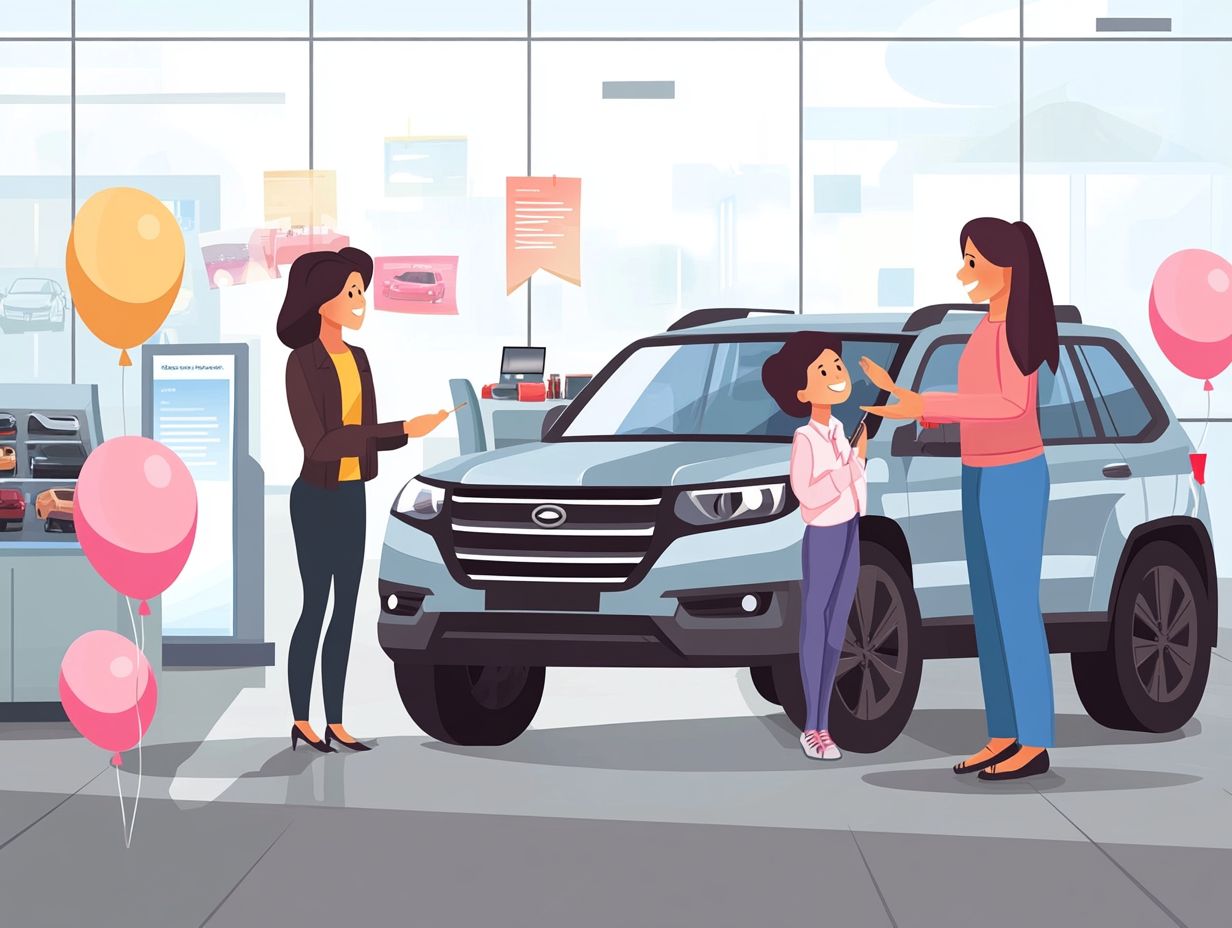 What should I consider when choosing a family-friendly car subscription?