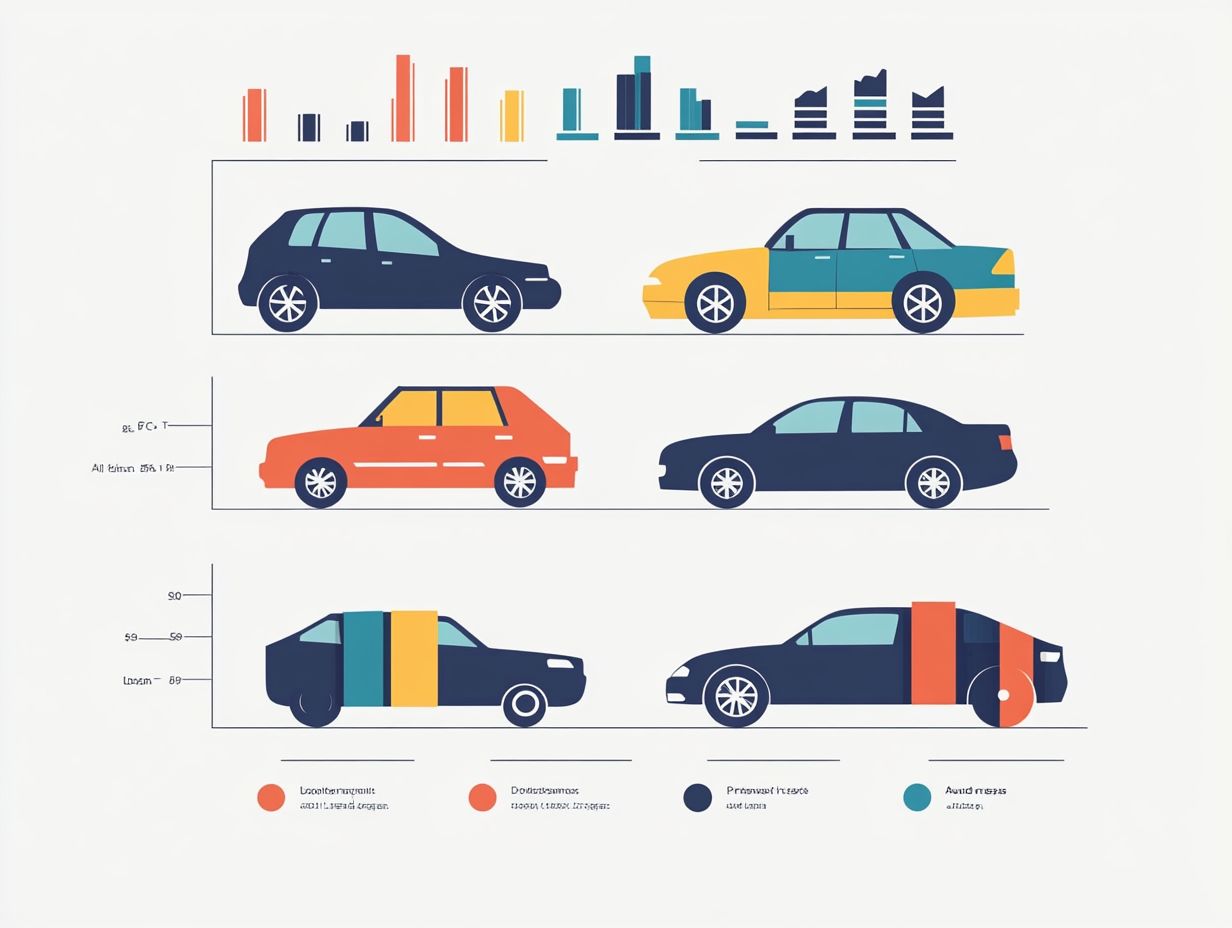 Visual explanation of car subscription services